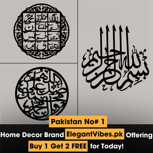Buy 1 Get 2 Free Calligraphies- Mega Sale