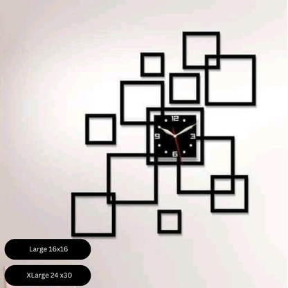 New Wooden Boxes Clock