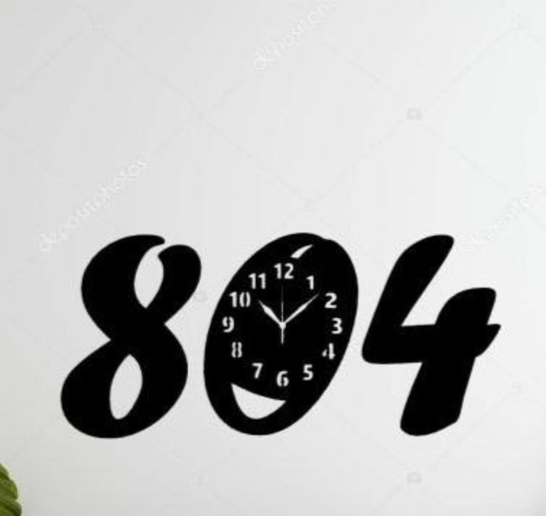 804Modern Design Quartz Analogue Wall Clock