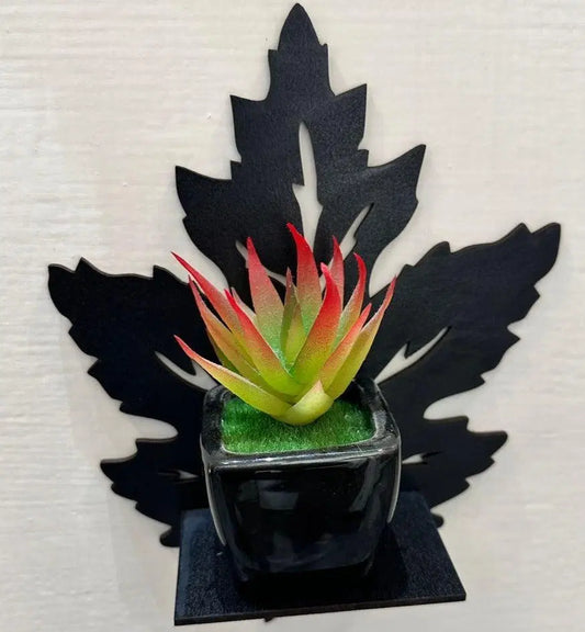Leaf Shelves Black, Pack of 3